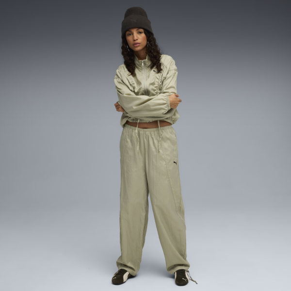 DARE TO Oversized Woven Jacket Women, Lux Army, large-MEX
