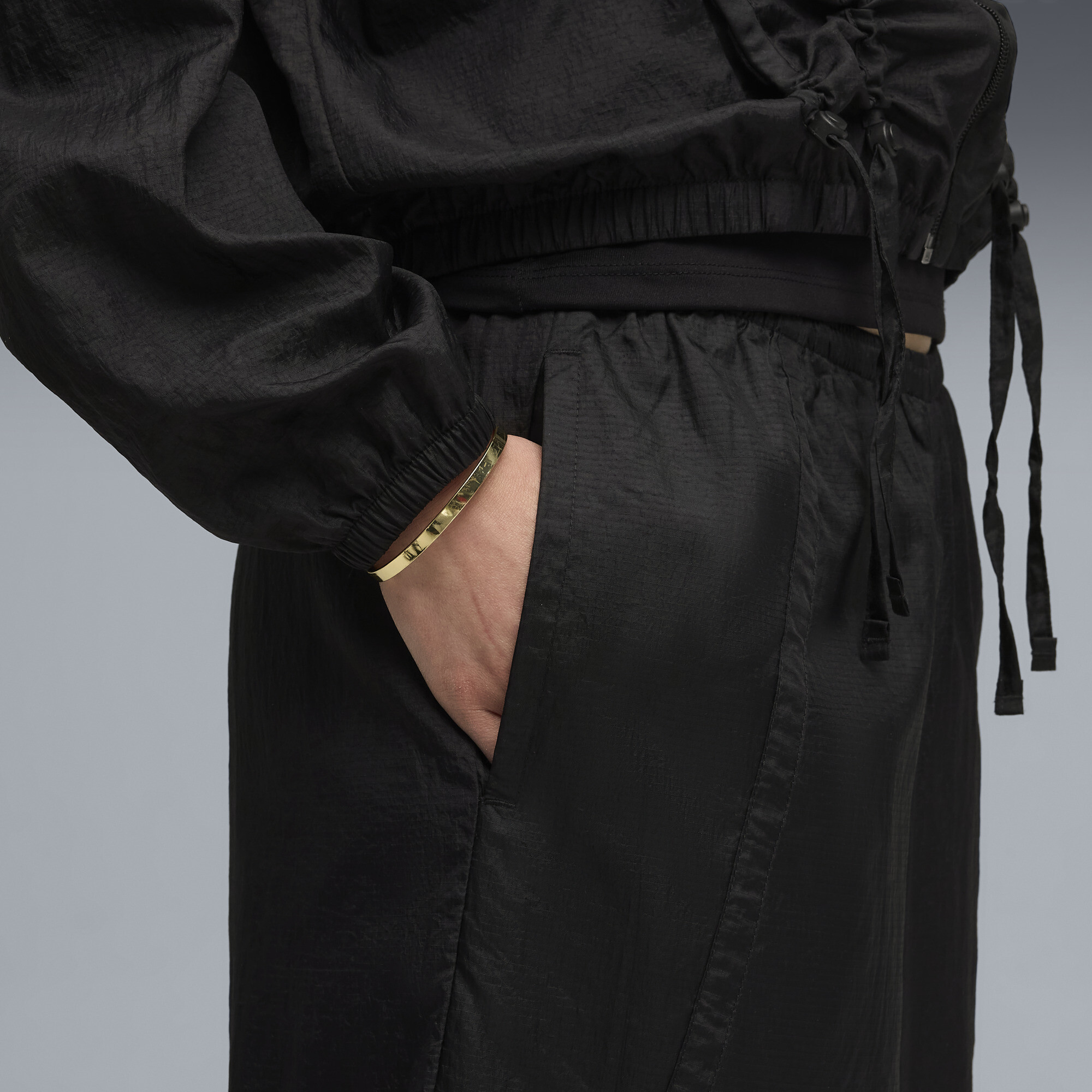 PUMA DARE TO geweven broek voor Dames, Zwart, Maat XXL thumbnail 7