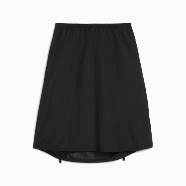 DARE TO Woven Midi Skirt Women, PUMA Black, large-ZAF