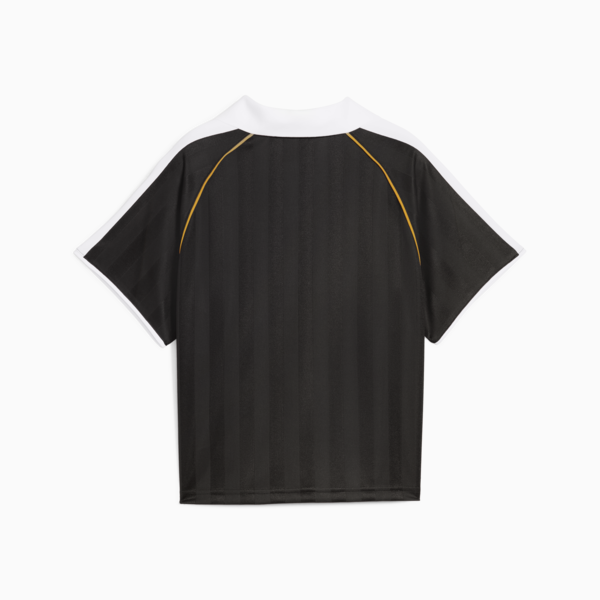 T7 Relaxed Football Jersey Women, PUMA Black, large-MEX