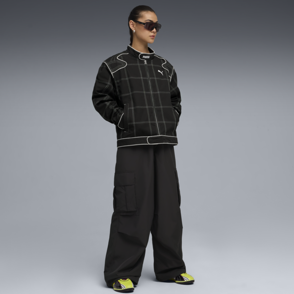 FUTURE.PUMA.ARCHIVE Racer Jacket Unisex, PUMA Black, large-ZAF
