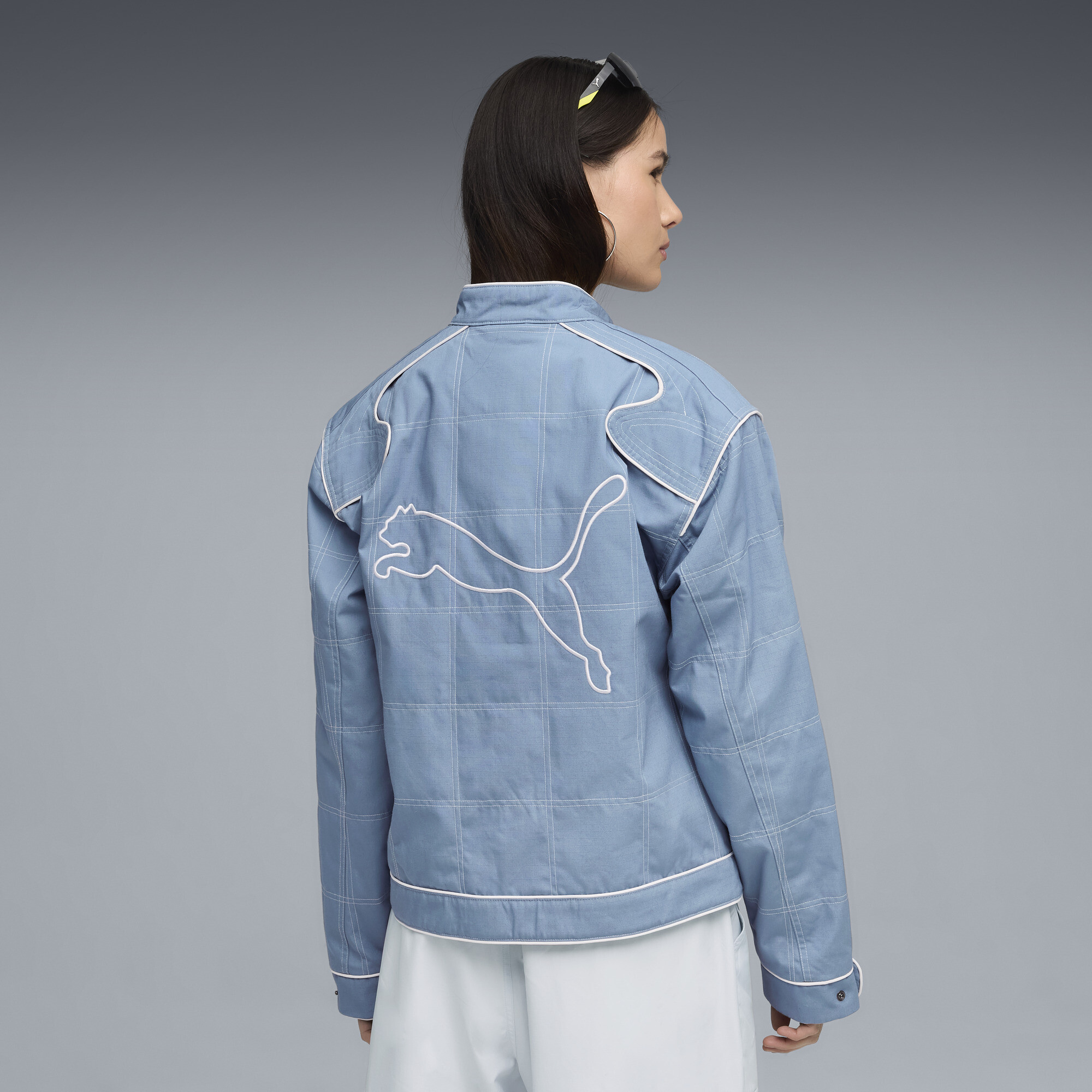 FUTURE.PUMA.ARCHIVE uniseks racerjack, Blauw, Maat XXS thumbnail 5