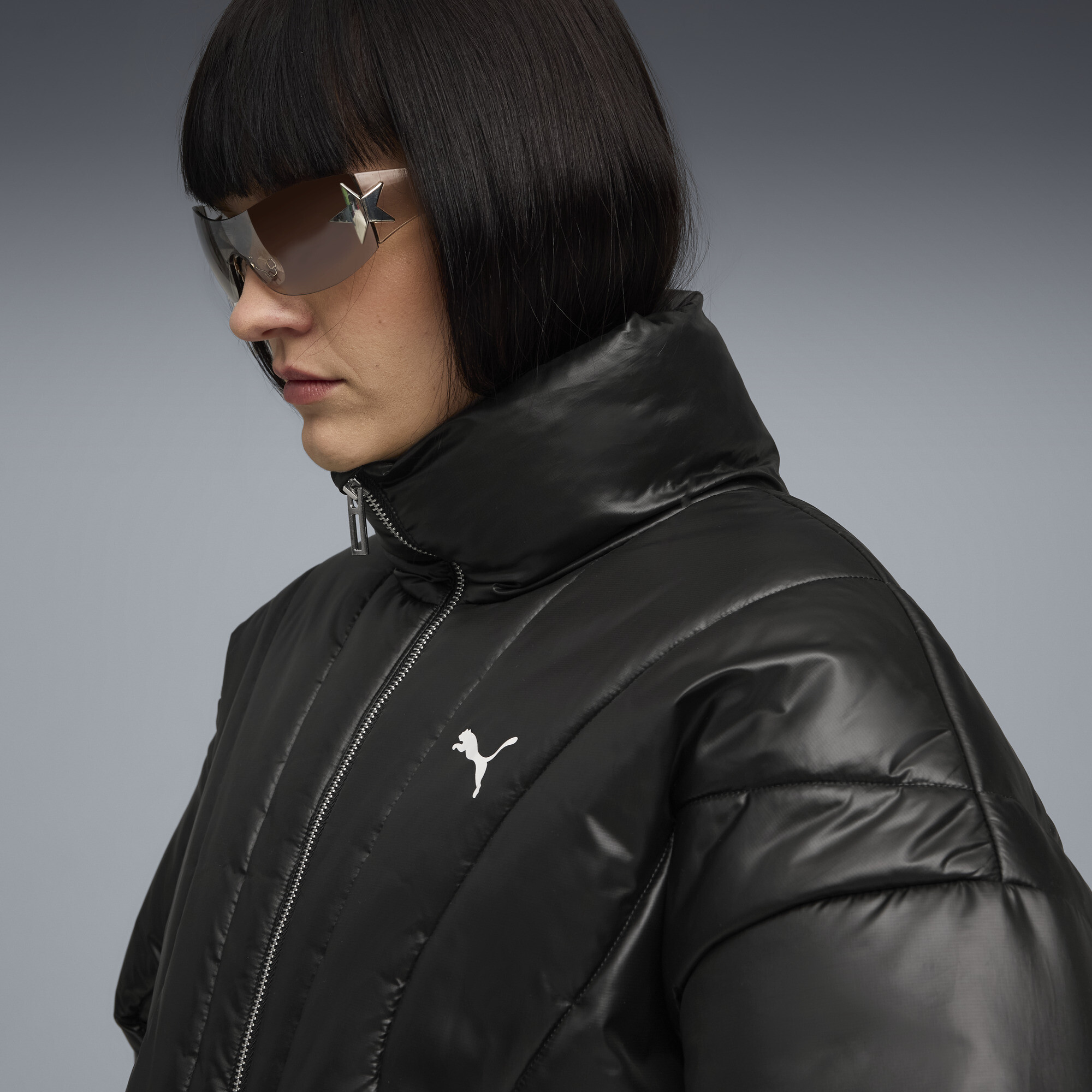 PUMA DARE TO pufferjack voor Dames, Zwart, Maat XXS thumbnail 7