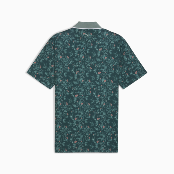 MATTR Humming Golf Polo Men, Green Terrain, large-ZAF