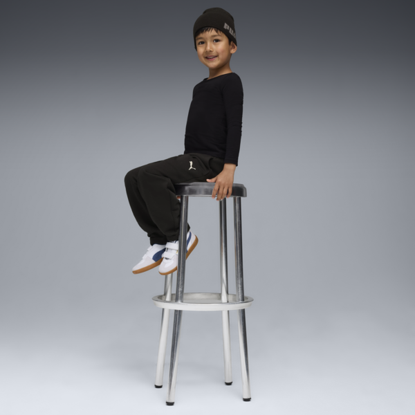 Moody Cat Sweatpants Kids, PUMA Black, large-ZAF