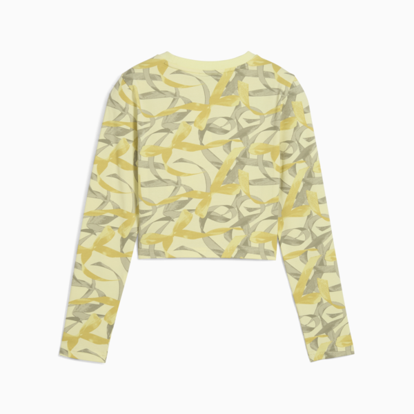 Bowtique Longsleeve Tee Youth, Gold Moon, large-MEX
