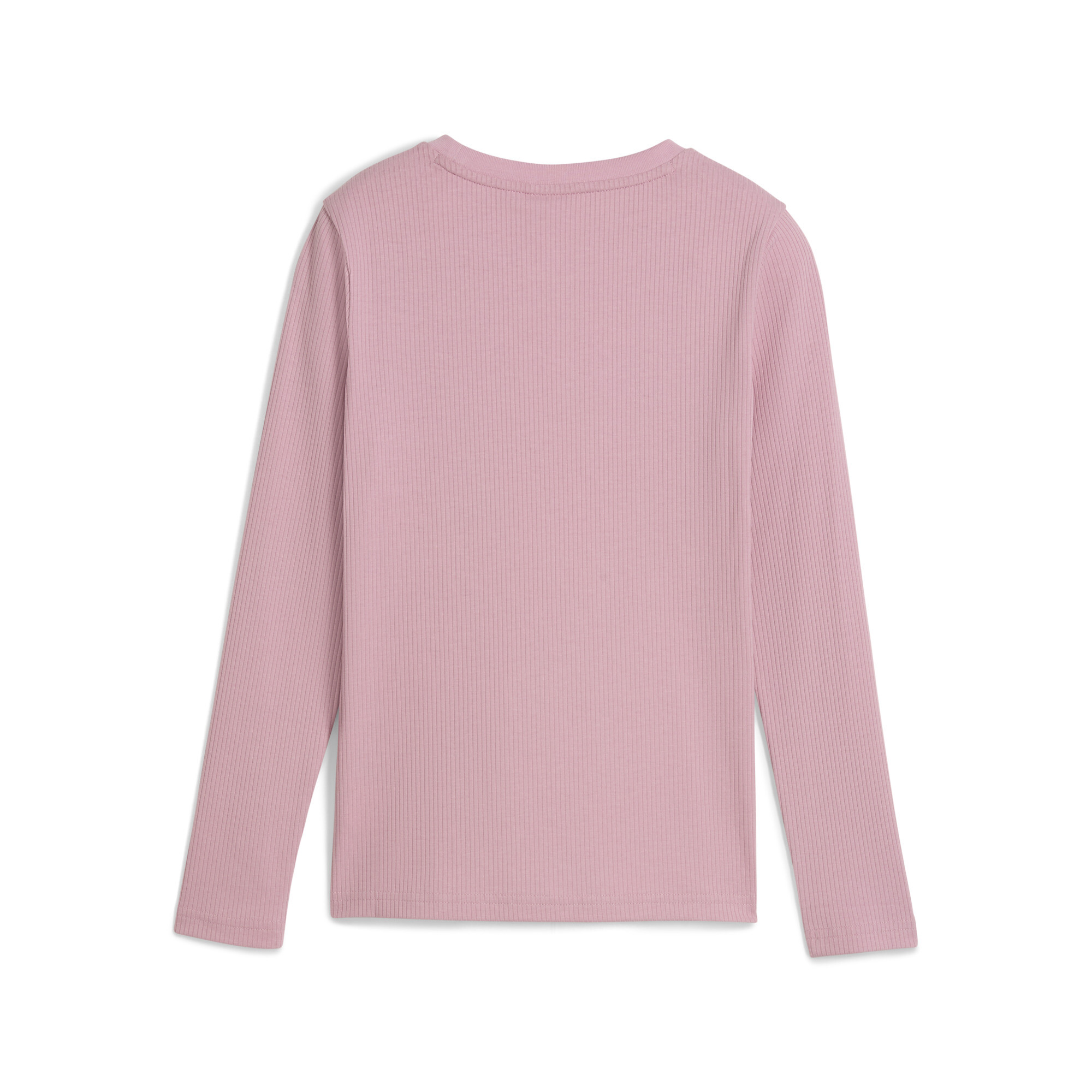 PUMA Shirt met lange mouwen met print van strik voor Dames, Roze, Maat 9-10Y thumbnail 2