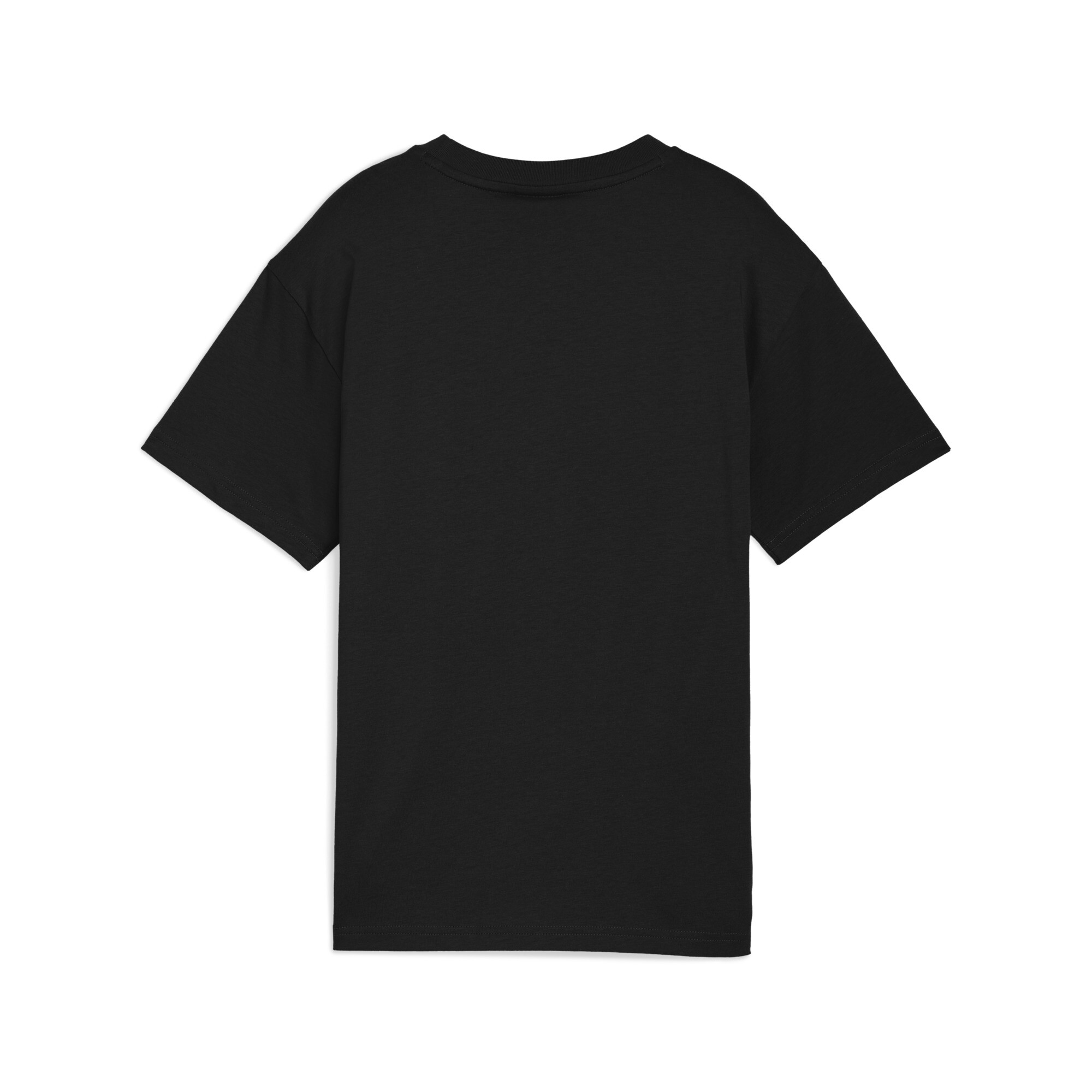 Super PUMA T-shirt met print voor Heren, Zwart, Maat 11-12Y thumbnail 2