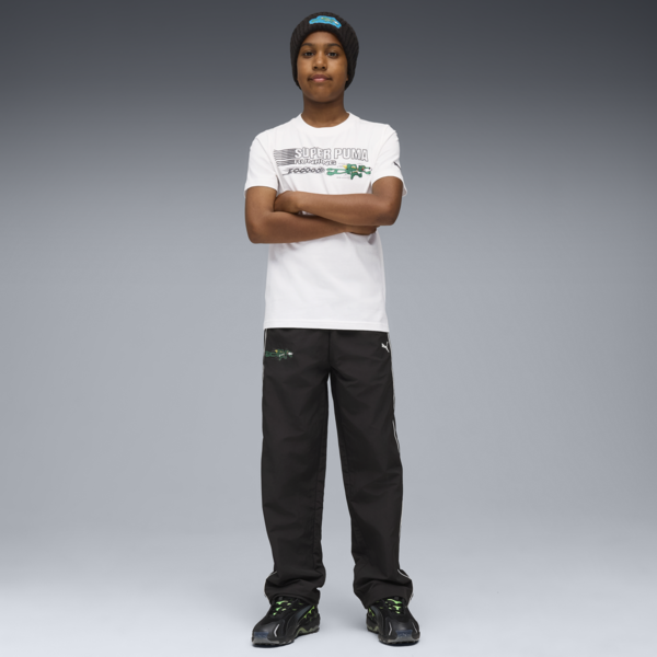 Super PUMA Graphic Tee Youth, PUMA White, large-MEX