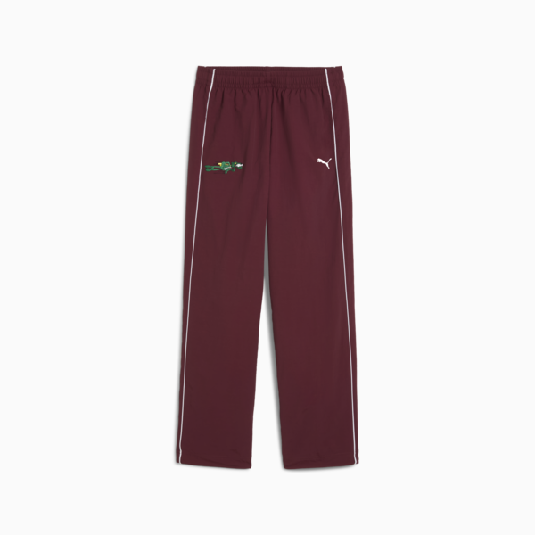 Pants Super PUMA T7 Woven para adolescentes, Ruby Shimmer, large-MEX