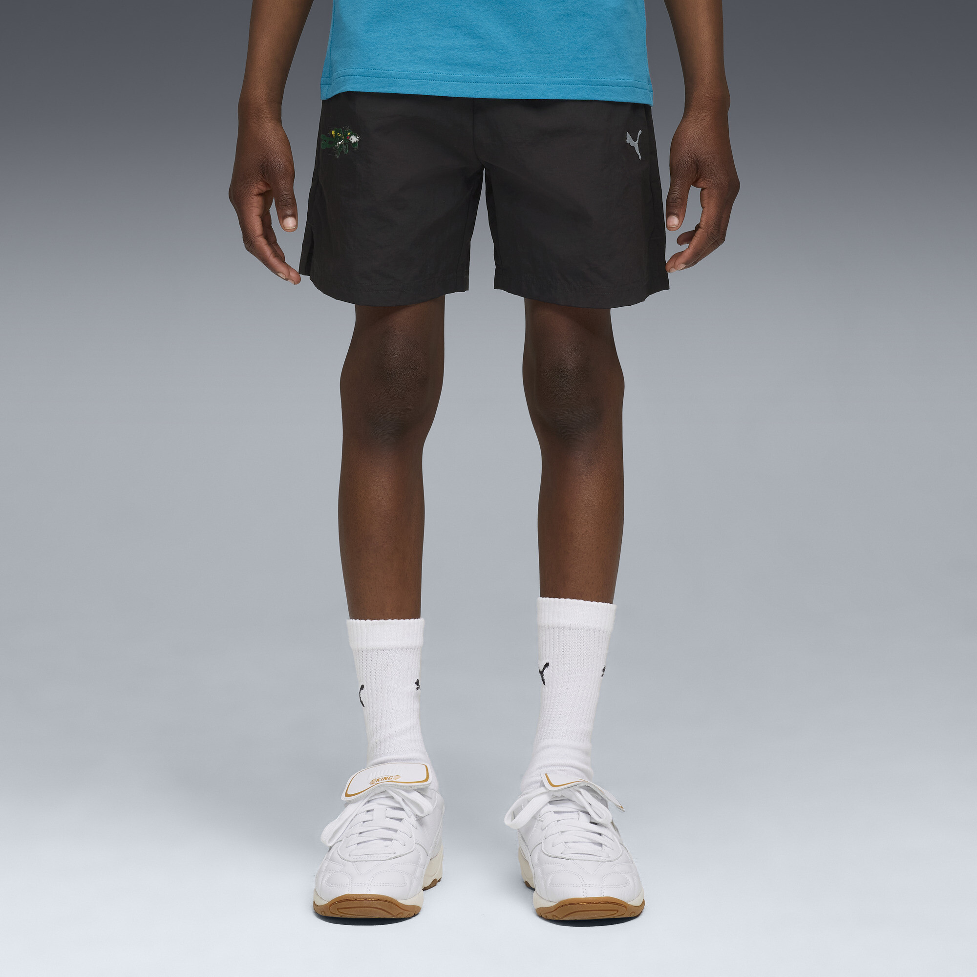 Puma Kids' Super  Woven Shorts Youth In Black
