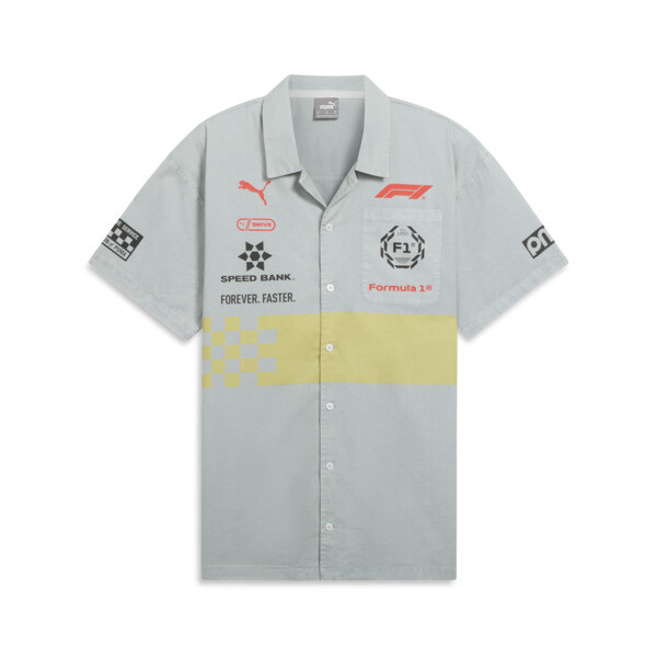 Puma F1® Racing Motorsport Men's Shirt In Feather Gray