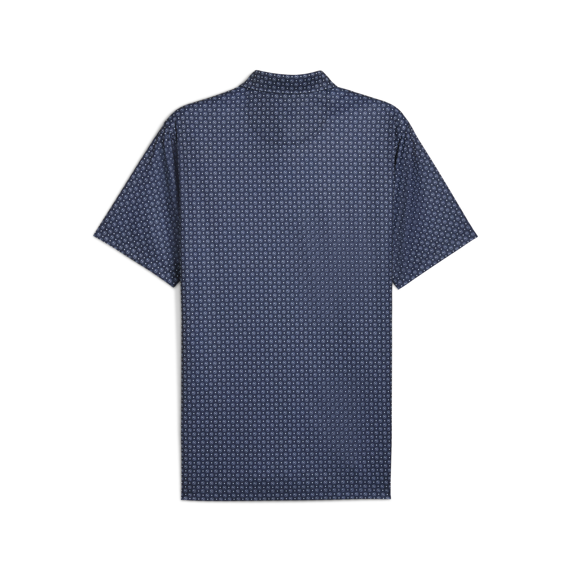 PUMA Pure 2.0 Circle Cat golfpolo voor Heren, Blauw/Wit, Maat 4XL thumbnail 2