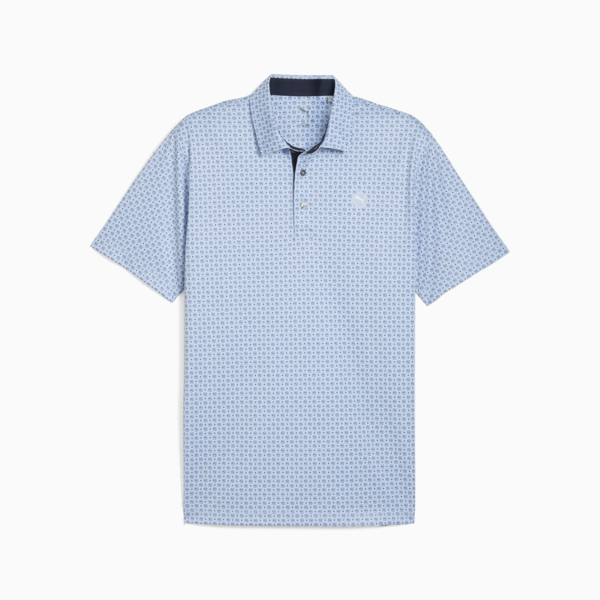 Pure 2.0 Circle Cat Golf Polo Men, Haute Tropic-Deep Navy, large-ZAF