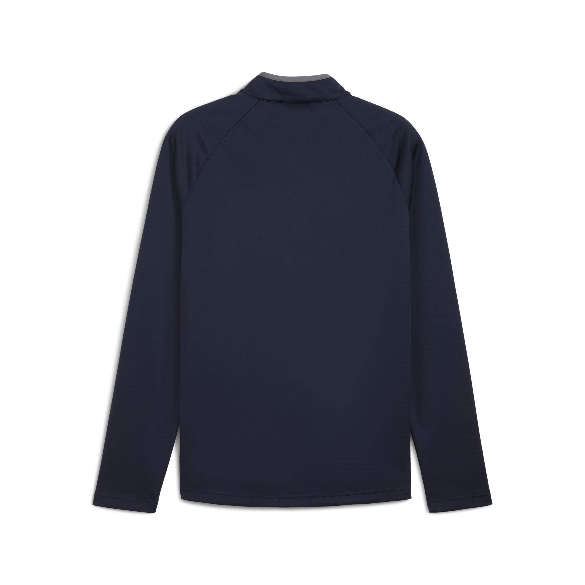 PUMA Wafelfleece top met kwartrits voor Heren, Blauw, Maat 4XL thumbnail 2