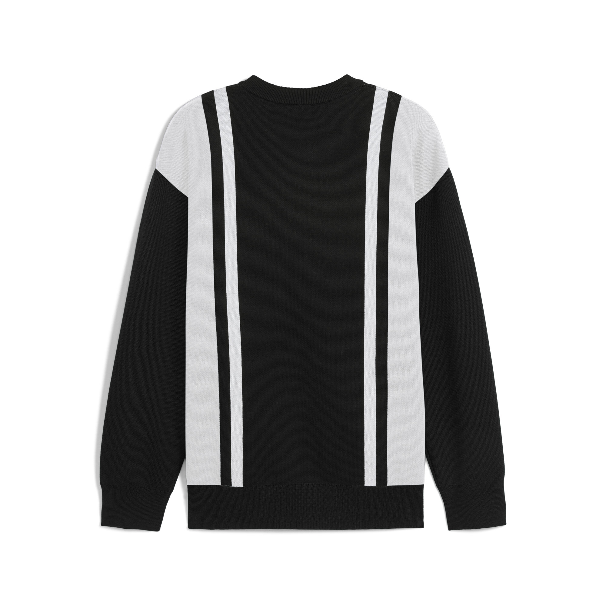 FUTURE.PUMA.ARCHIVE relaxte gebreide trui uniseks, Zwart/Wit, Maat XS thumbnail 2