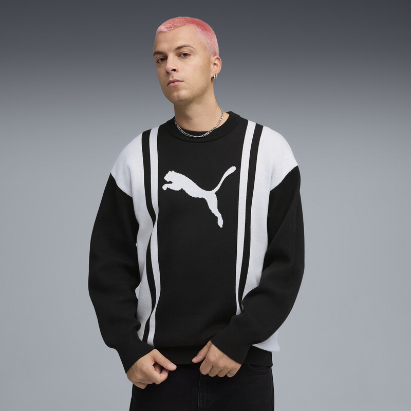 PUMA FUTURE ARCHIVE Relaxed Fit Crew Sweater