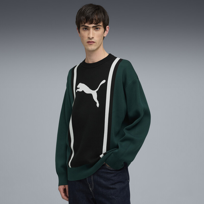 

PUMA FUTURE ARCHIVE Relaxed Fit Crew Sweater