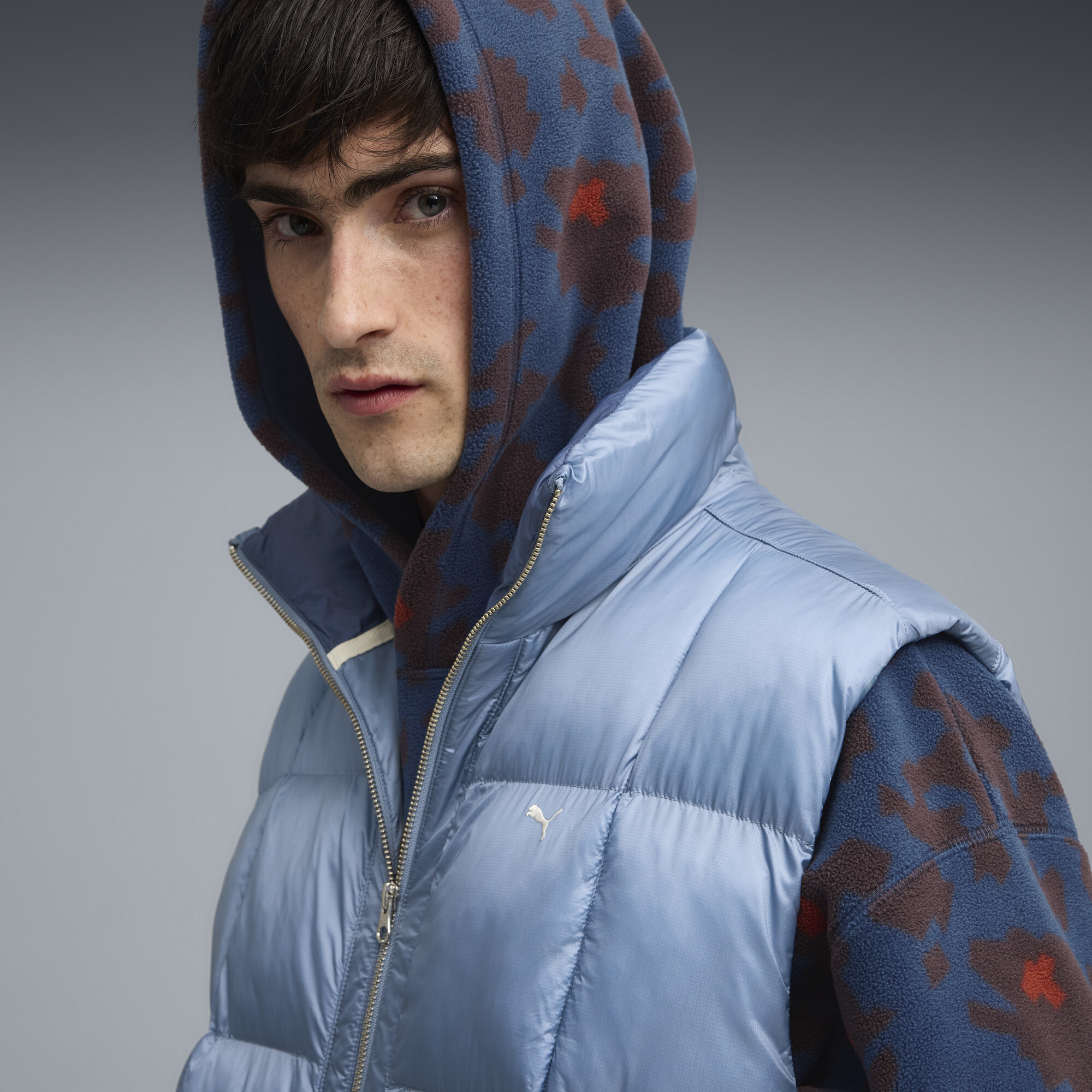 PUMA MMQ PERTEXÂ® pufferbodywarmer voor Heren, Blauw, Maat S thumbnail 7