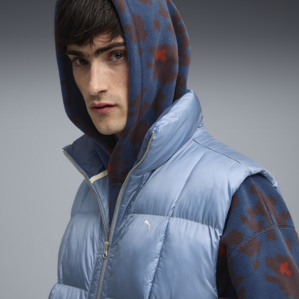 MMQ PERTEX® Puffer Vest Men, Cool Blue, large-ZAF