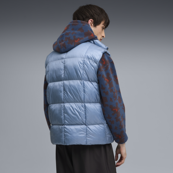 MMQ PERTEX® Puffer Vest Men, Cool Blue, large-ZAF