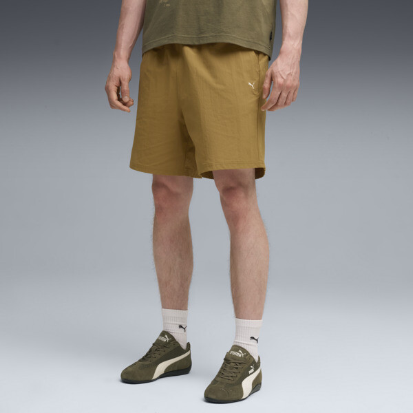 Shorts PUMA MMQ para Hombre En Honey Butter