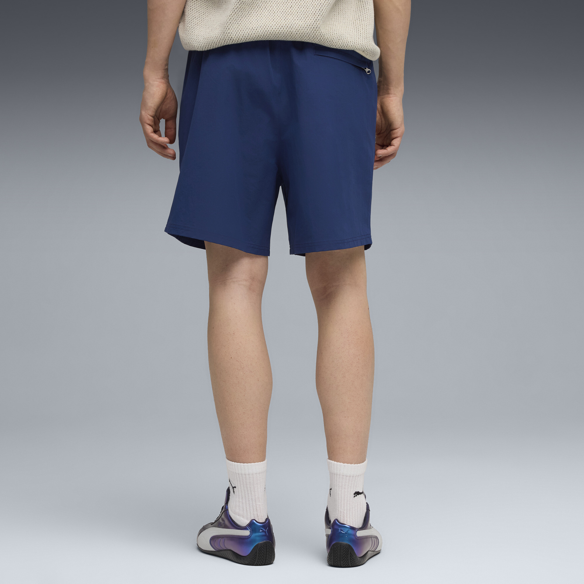 PUMA MMQ short voor Heren, Blauw, Maat M thumbnail 5