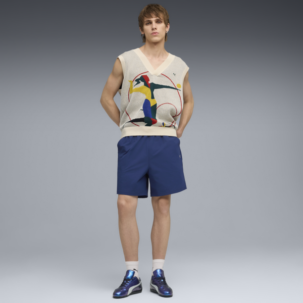 Shorts MMQ para hombre, Persian Blue, large-ARG