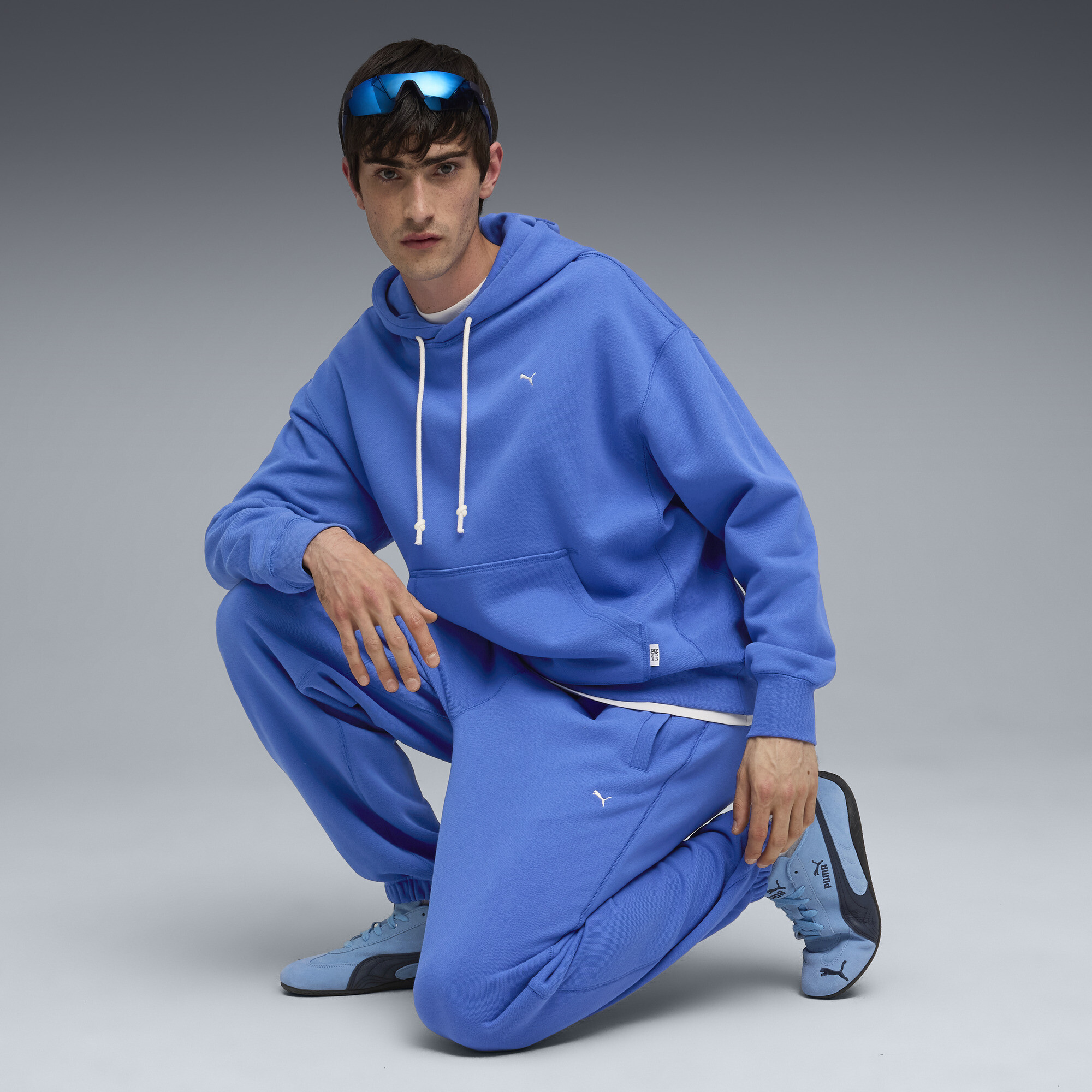 PUMA MMQ hoodie voor Heren, Blauw, Maat XL thumbnail 4