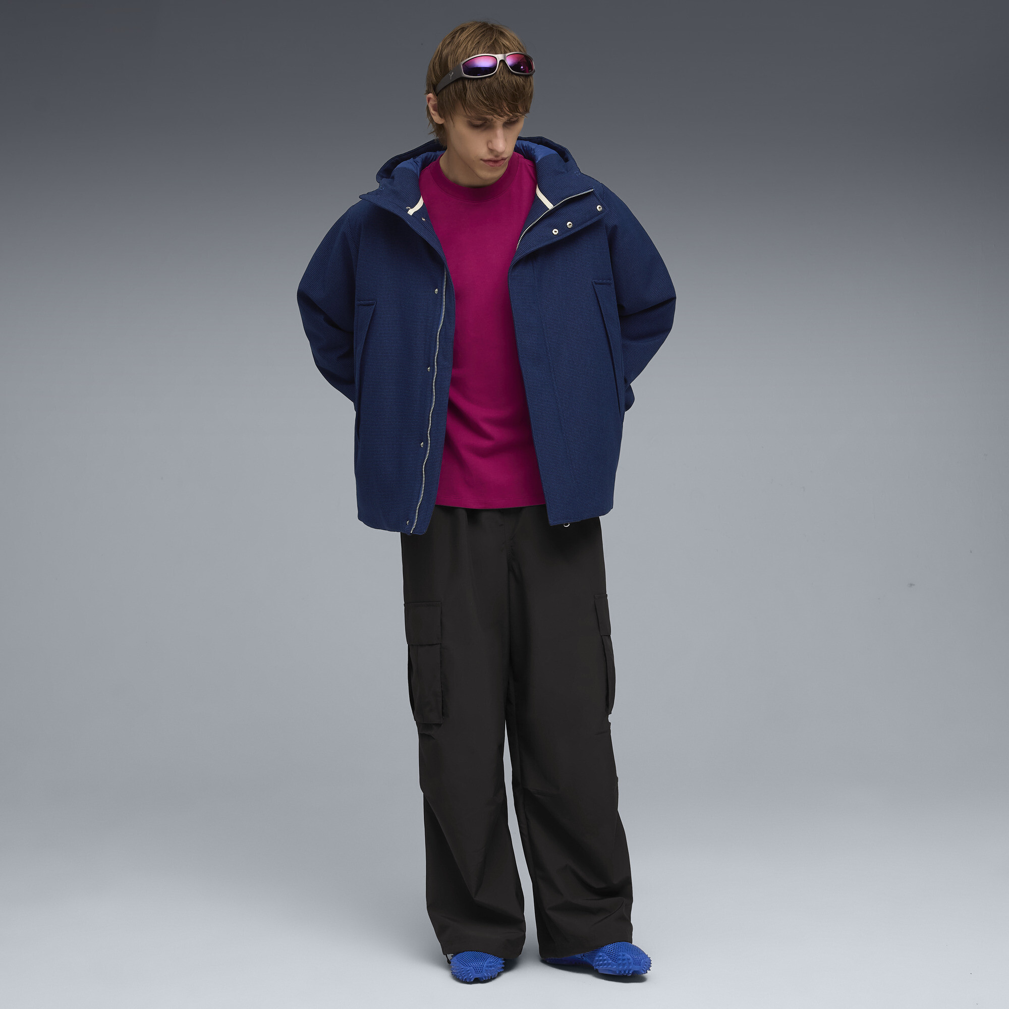 PUMA MMQ PrimaLoftÂ® jack voor Heren, Blauw, Maat S thumbnail 6