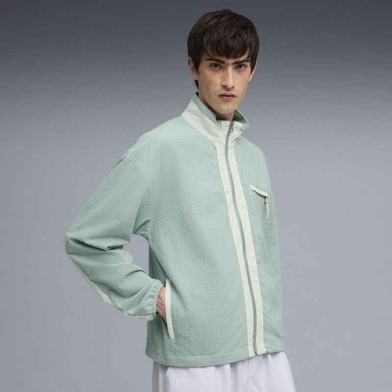 Men's PUMA MMQ Waffle Relaxed Fit Jacket