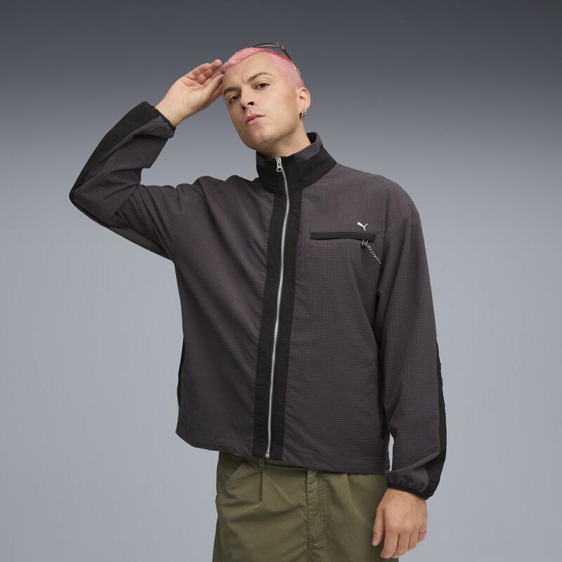 

Men's PUMA MMQ Waffle Relaxed Fit Jacket