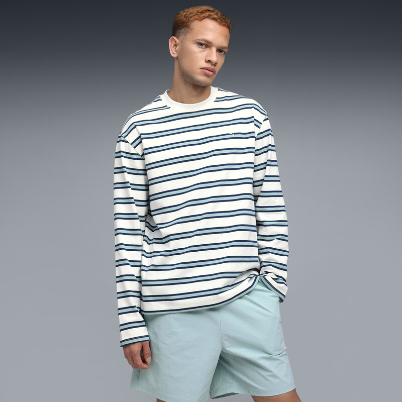 

Men's PUMA MMQ Long Sleeve Cotton Jersey T-shirt