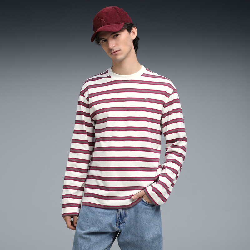 Men's PUMA MMQ Long Sleeve Cotton Jersey T-shirt