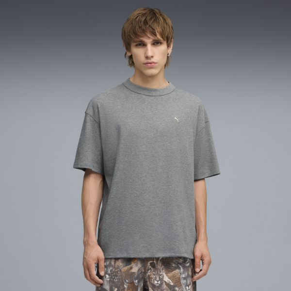 Remera MMQ Waffle para hombre, Medium Gray Heather, large-ARG