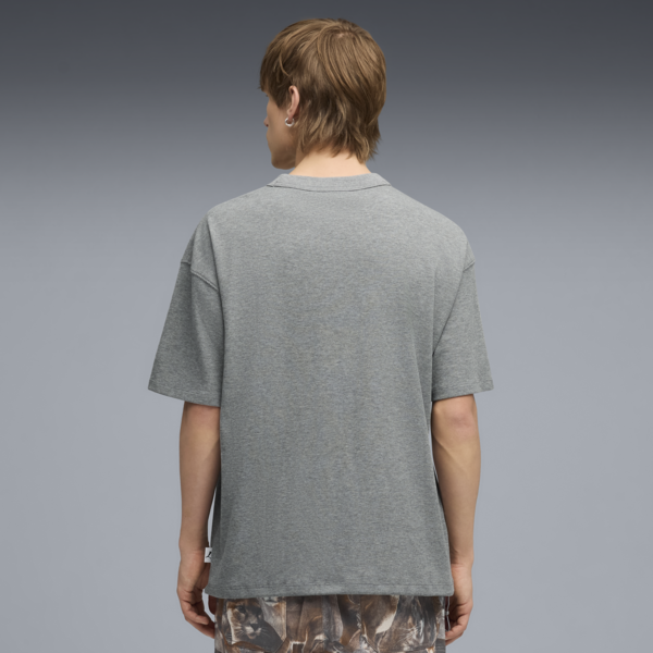 Remera MMQ Waffle para hombre, Medium Gray Heather, large-ARG