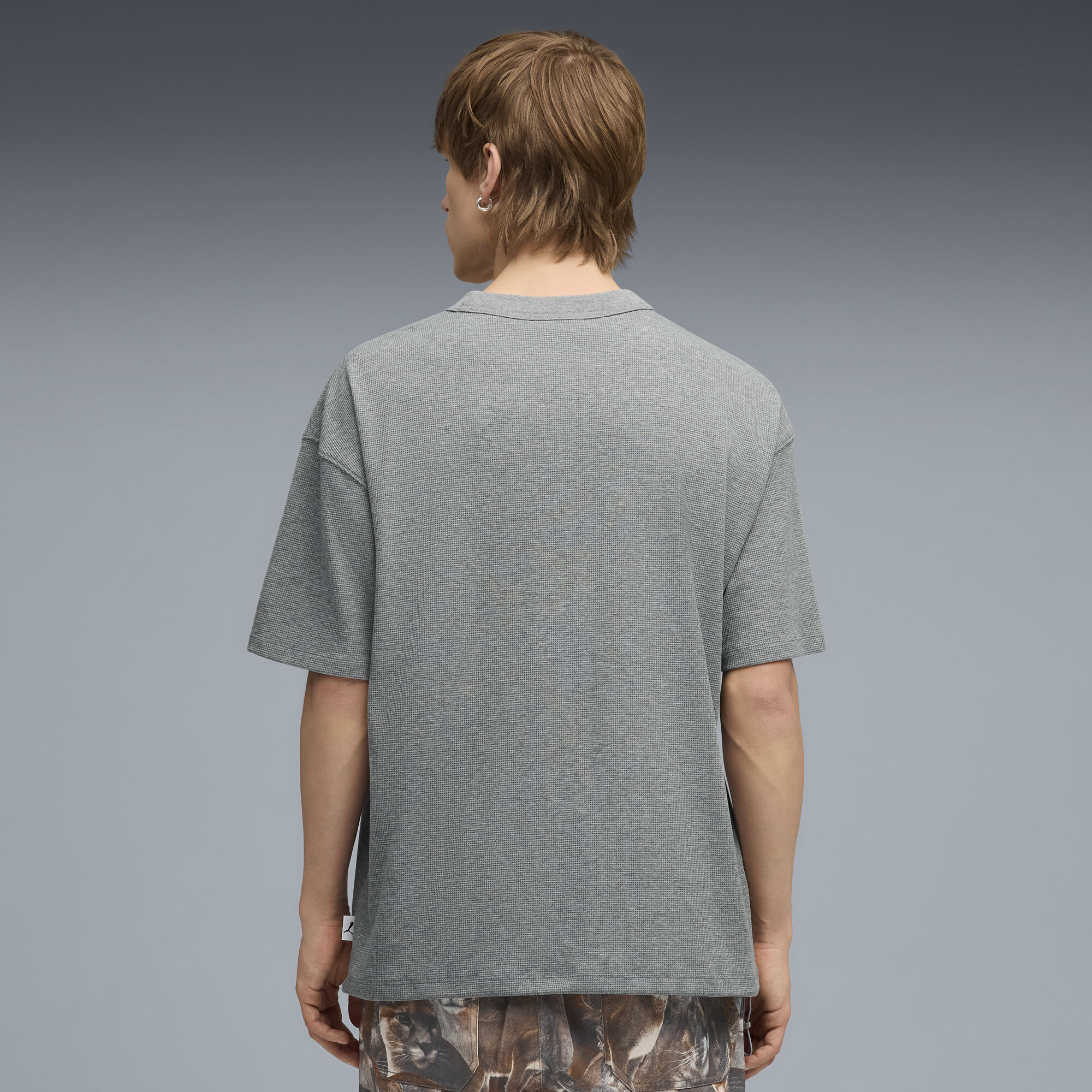 PUMA MMQ Waffle T-shirt voor Heren, Grijs, Maat M thumbnail 5