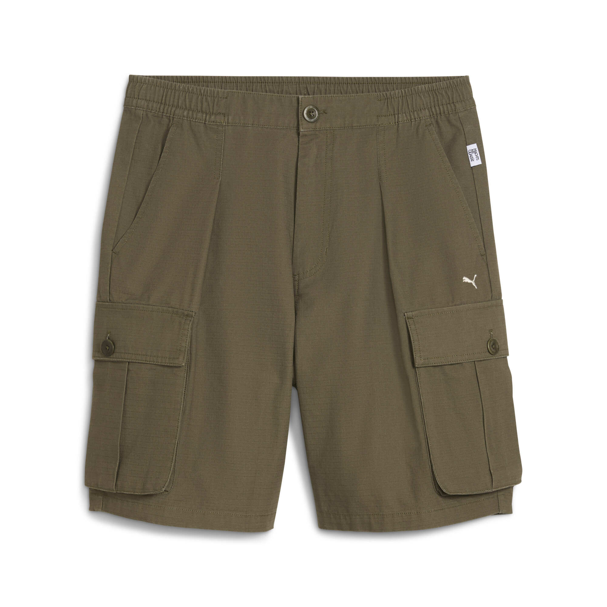 PUMA MMQ cargoshort voor Heren, Groen, Maat XXL thumbnail 3