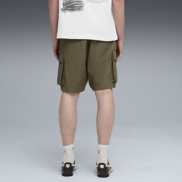 Shorts cargo MMQ para hombre, Loden Green, large-ARG