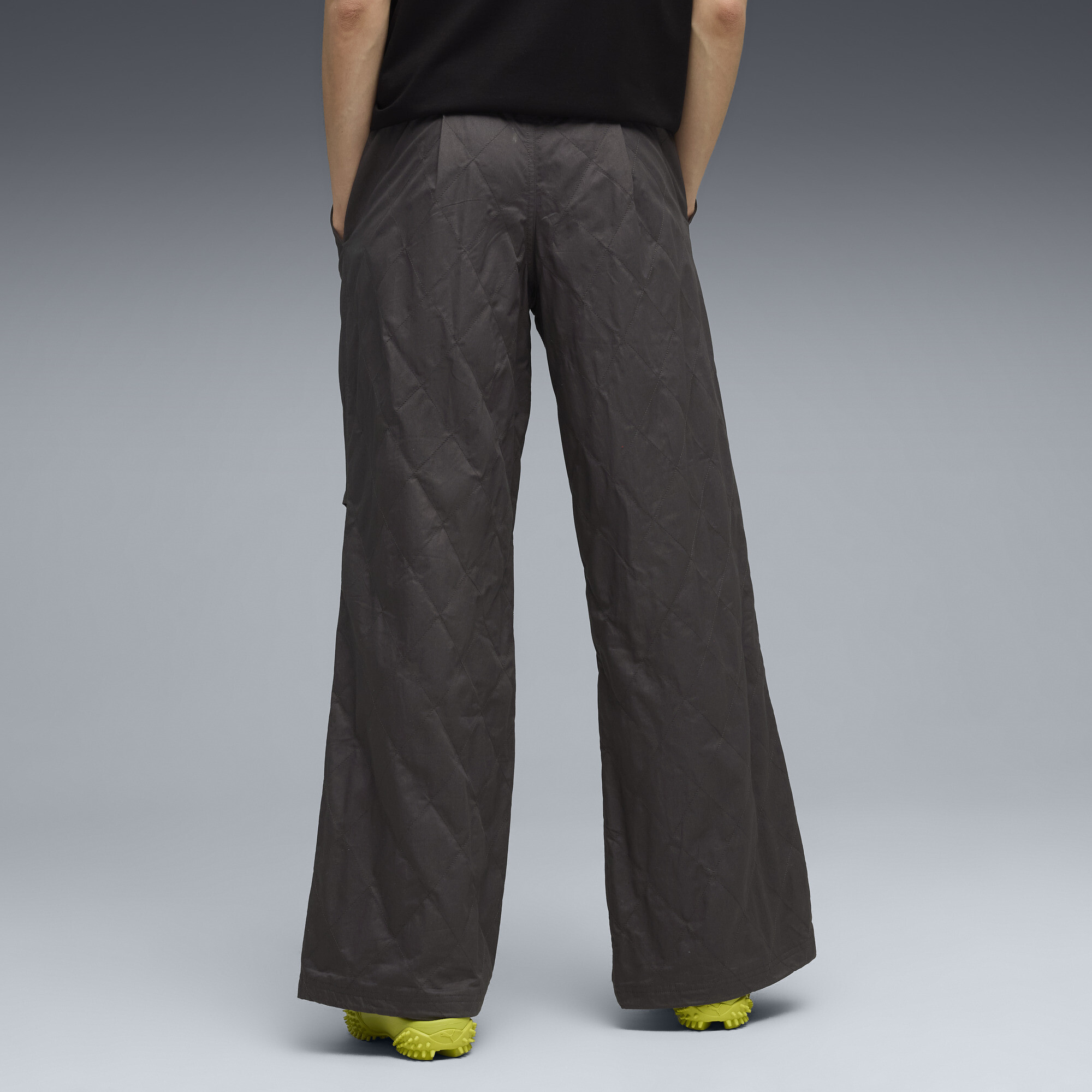 PUMA YONA parachutebroek voor Dames, Grijs, Maat XS thumbnail 5