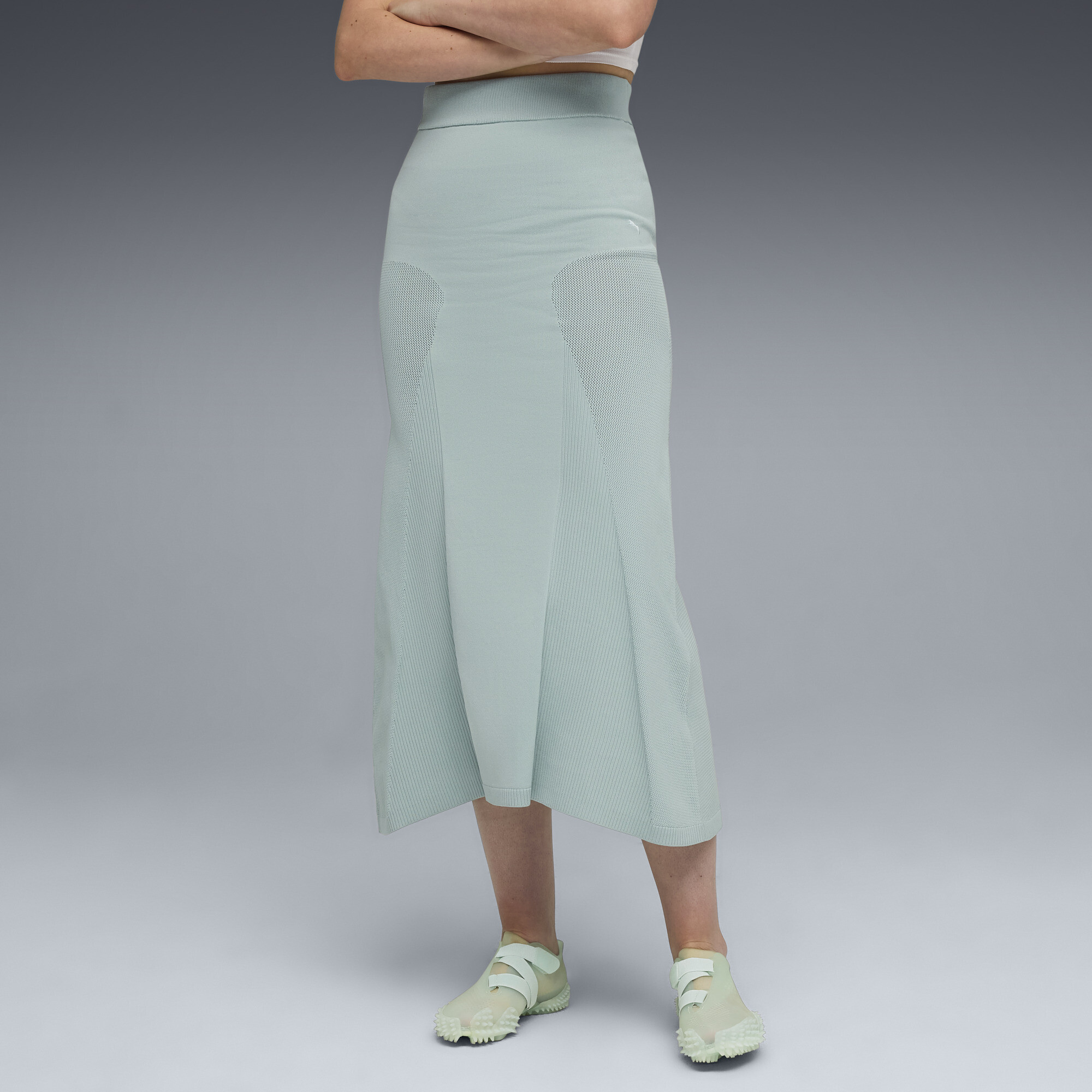 Puma YONA Rock Damen | Mit Plain | Light Moss | Größe: XL