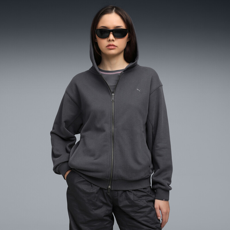 Women's PUMA YONA Full-Zip Cotton Hoodie