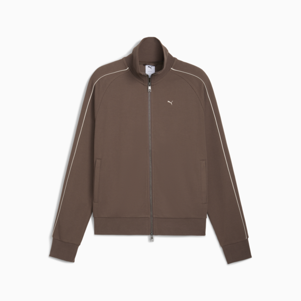 T7 Track Jacket Men, Flat Bronze, large-ZAF