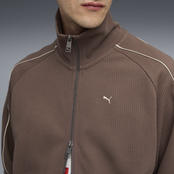 T7 Track Jacket Men, Flat Bronze, large-ZAF