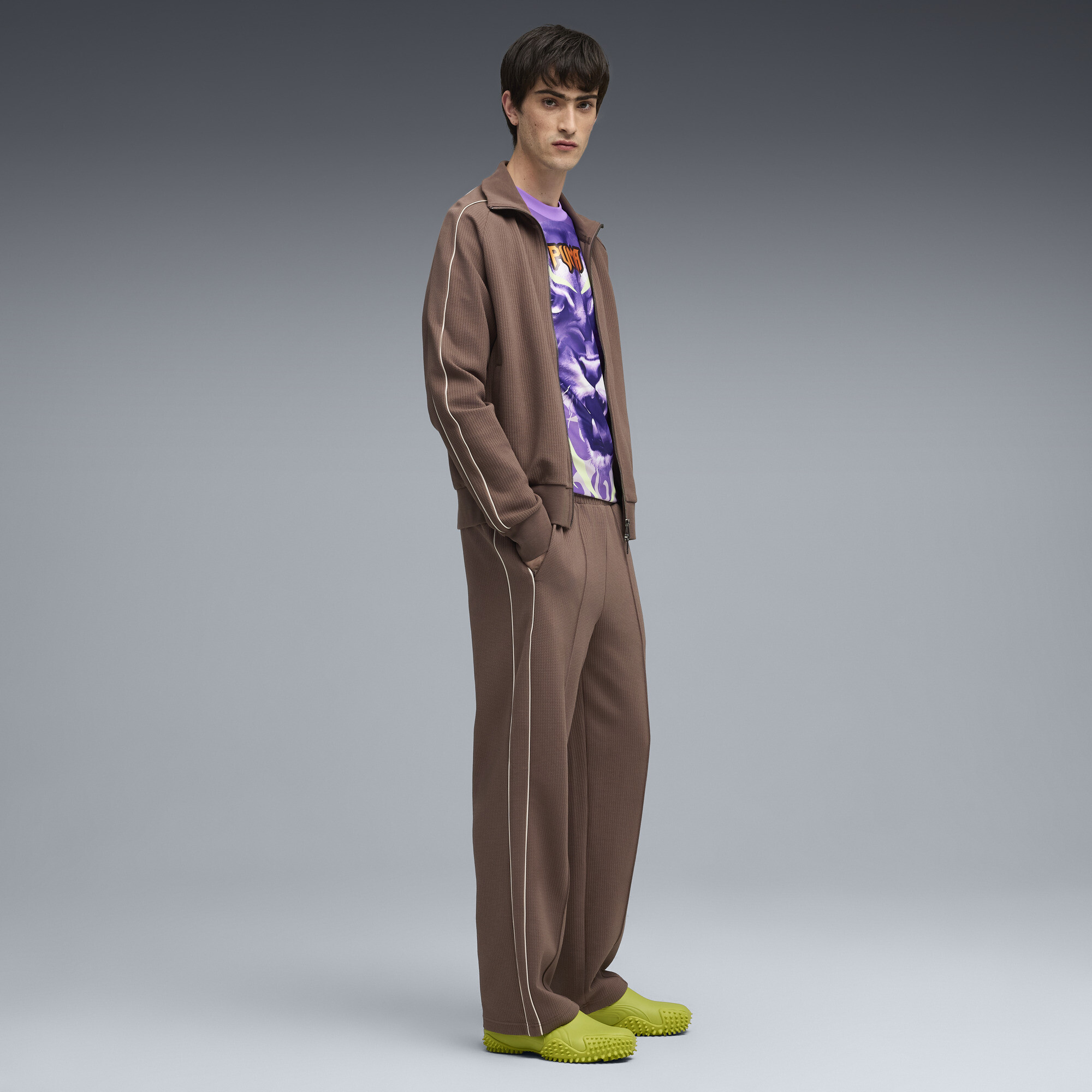 PUMA T7 trainingsbroek voor Heren, Brons, Maat XS thumbnail 6