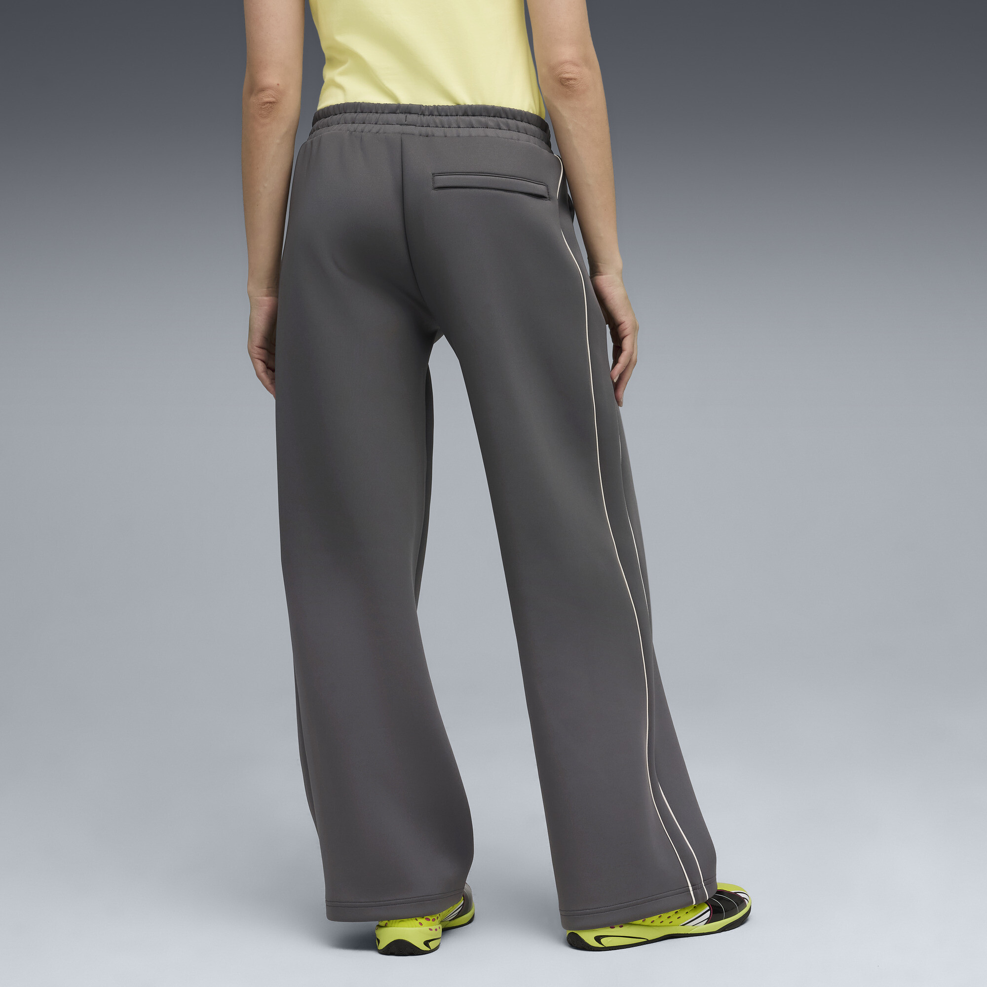 PUMA T7 trainingsbroek voor Dames, Grijs, Maat XS thumbnail 5