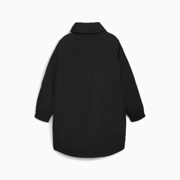 KING Oversized Puffer Jacket Men, PUMA Black, large-ZAF