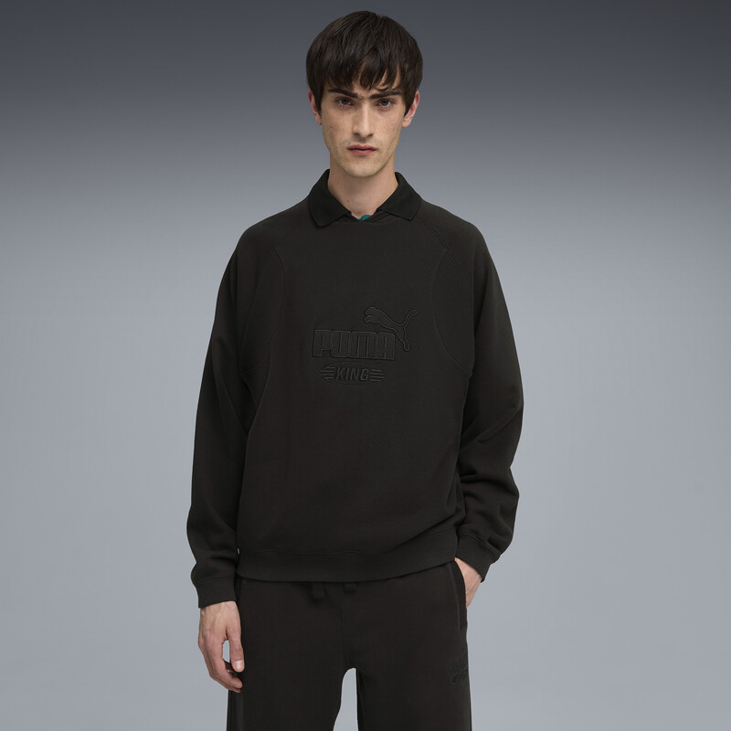 

Men's PUMA KING Cotton Crew Sweatshirt