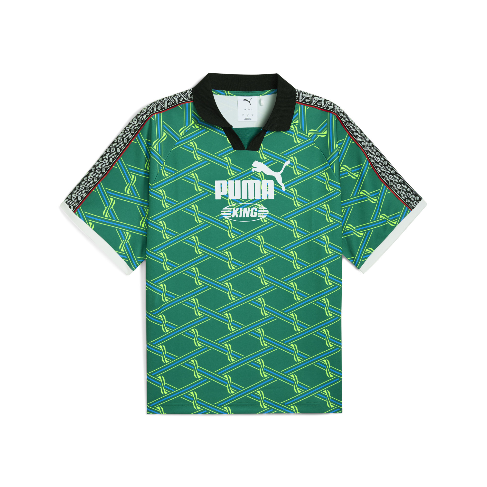 PUMA KING shirt voor Heren, Groen, Maat XS thumbnail 3
