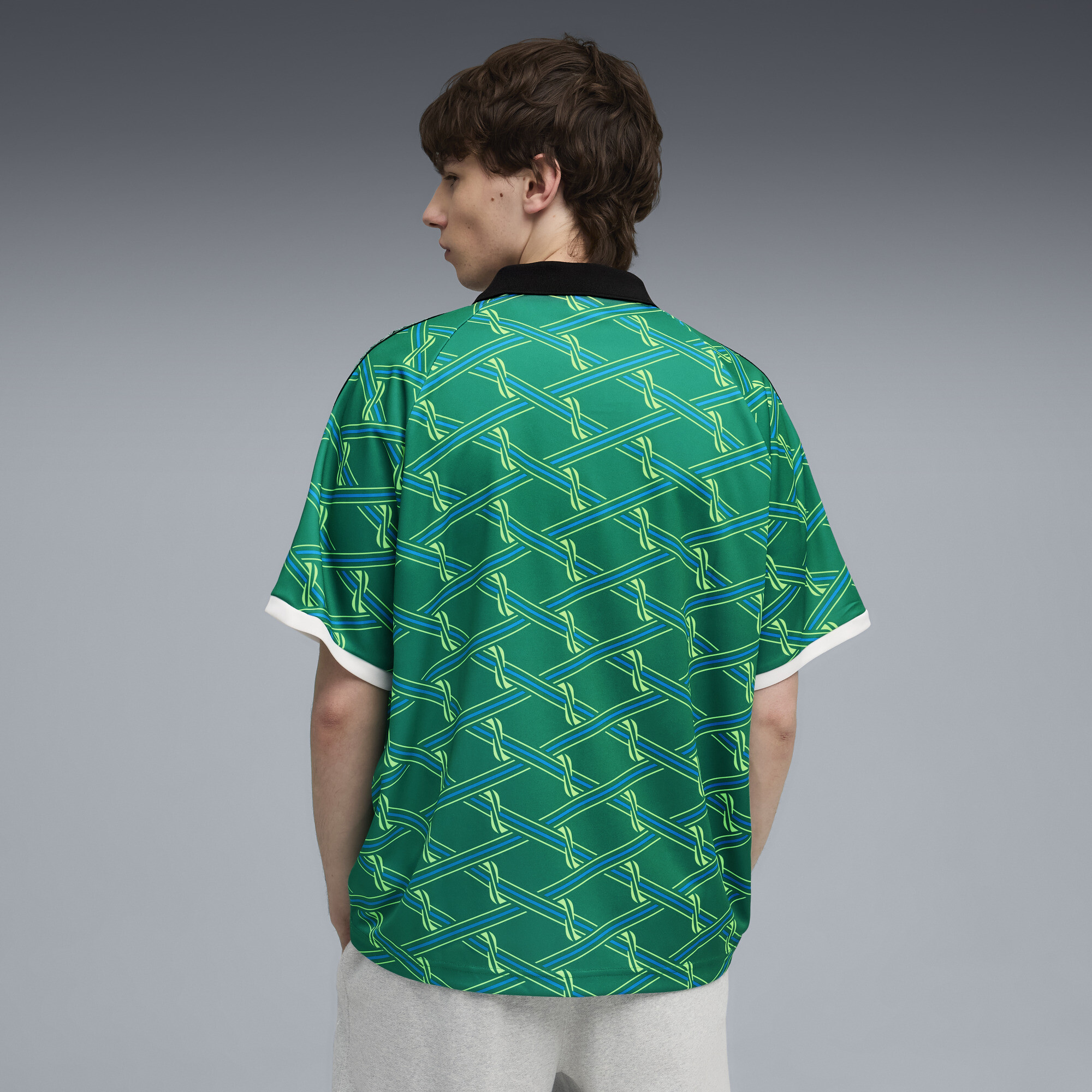 PUMA KING shirt voor Heren, Groen, Maat XS thumbnail 5